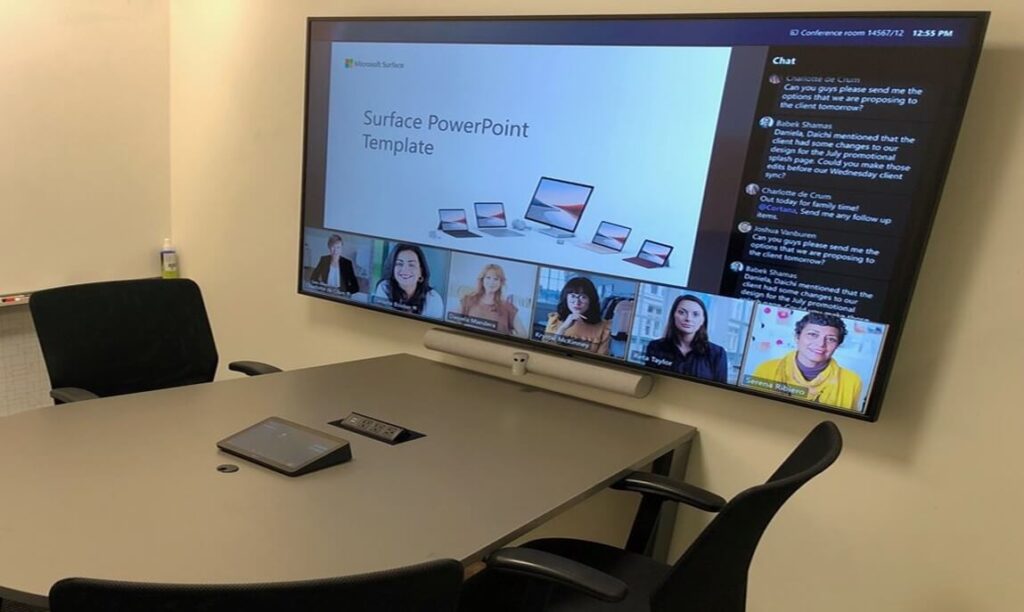 Sala de Reuniões Microsoft