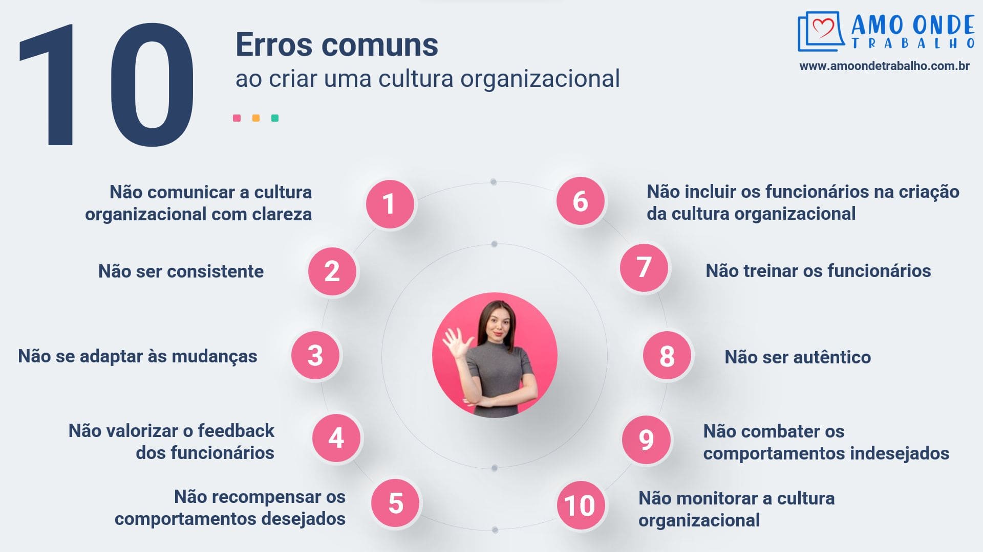 10 erros mais comuns ao criar uma cultura organizacional